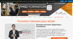 Desktop Screenshot of formation-serrurier.com